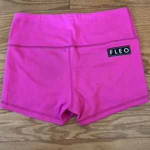 FLEO Shorts Rose Violet High Rise Original